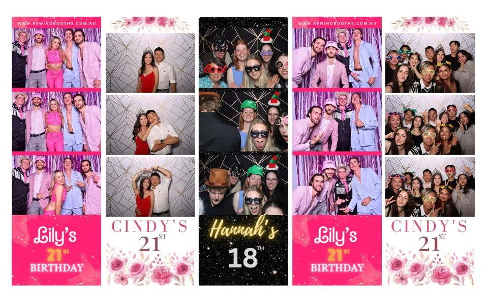birthday photo booth hire in melbourne